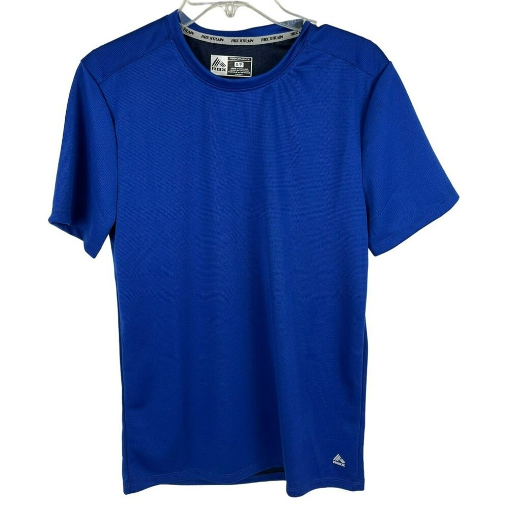 RBX Performance Men's Short-Sleeve Athletic T-Shirt Blue Sz. S
